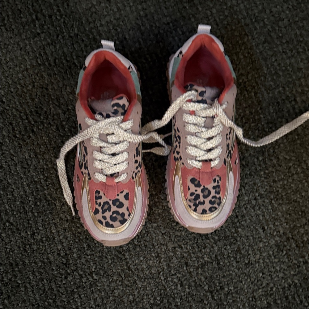 Leopard Print Sneakers
